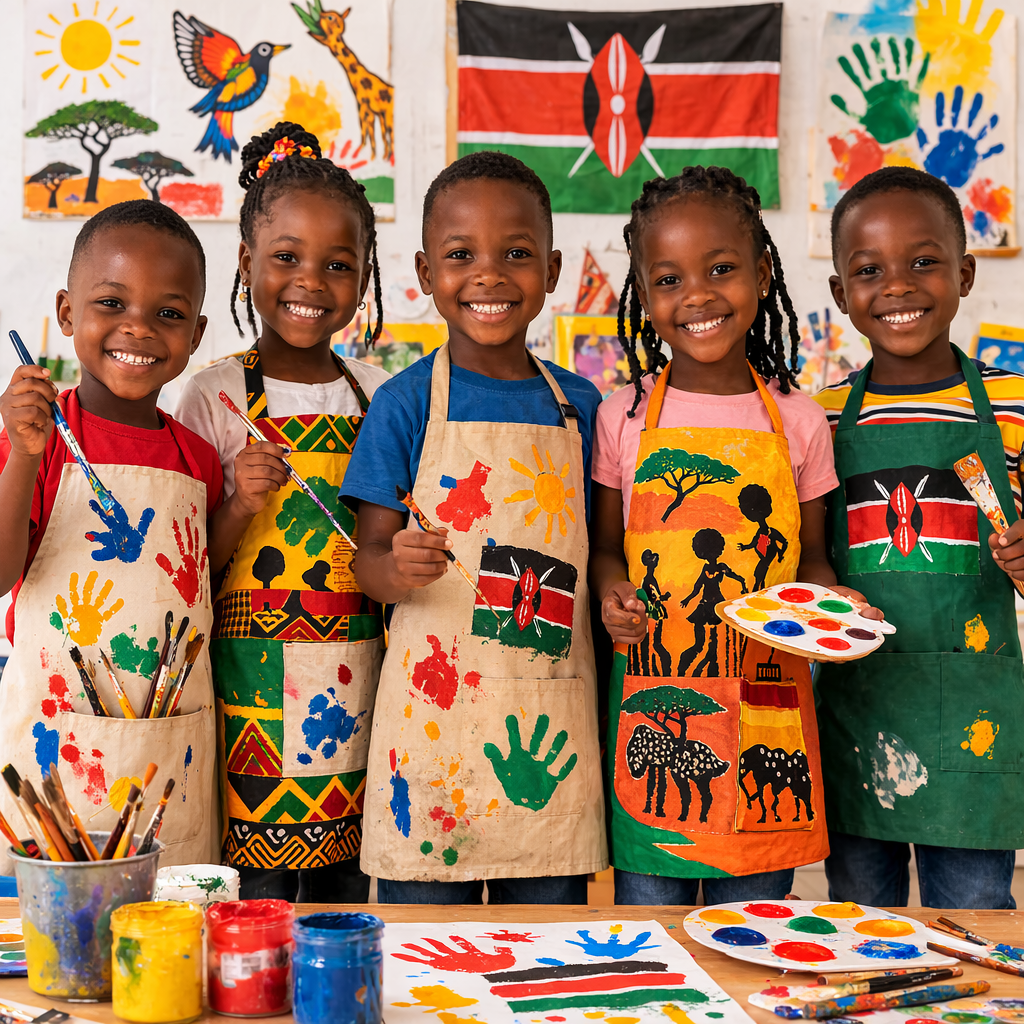 Students at The Heron School - Juja
