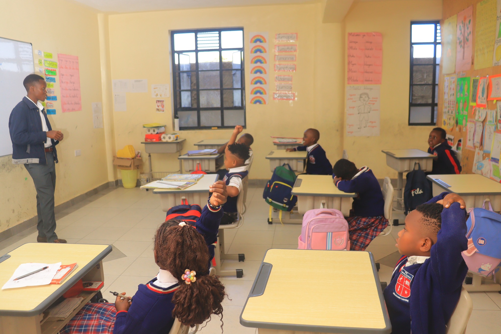 Classroom at The Heron School - Juja